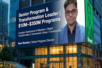 provide senior IT program management and delivery leadership