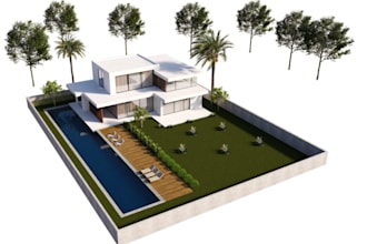 custom 3d house designs with realistic rendering