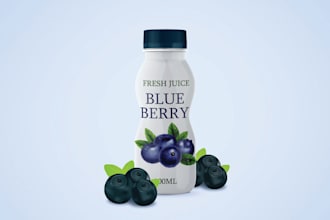 design drink, bottle, jar and beverage packaging