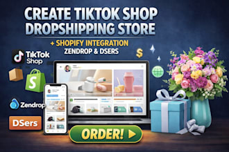setup tiktok shop dopshipping store with shopify integration