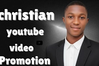 christian youtube video promotion, channel subscription