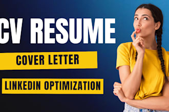 write edit professional cv resume maker build cover letter design make linkedin