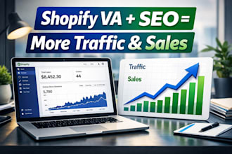 be your SEO consultant and shopify virtual assistant for store growth