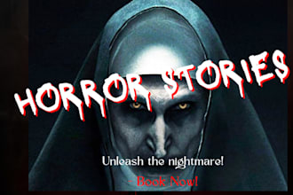 ghostwrite or rewrite scary horror ebook thriller or mystery