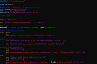 automate tasks on linux os, tell me what you want and I will do it