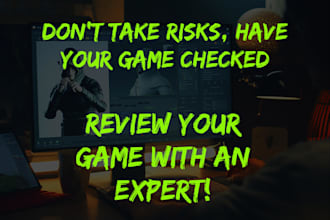 review your unity game for playability and feedback