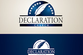design a modern church, ministry and christian logo with brand identity