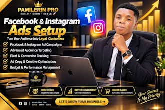 setup facebook ads campaign instagram ads fb advertising meta ads campaign