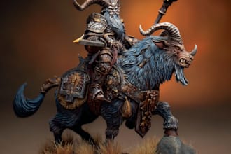 paint your warhammer, dnd, tabletop, and custom models