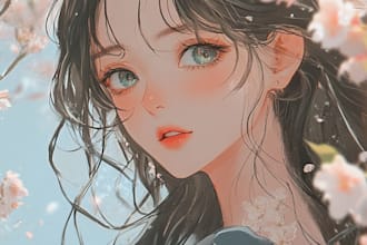 draw a anime character