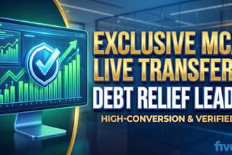 provide exclusive mca live transfer and business loan lead generation for you