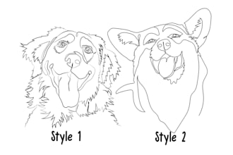 draw one line art, minimalist line art, vector line art illustration