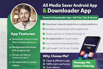 provide all media saver android app