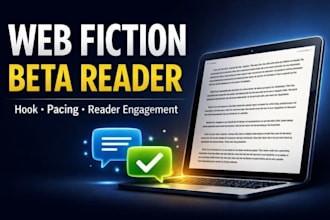 beta read your web fiction and provide detailed story feedback