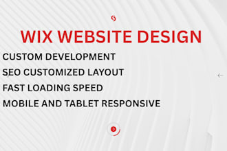 create shirt store for wix, wix website design and marketing