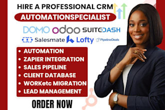 do gohighlevel domo odoo salesmate suitedash automation pipedrive lofty crm lead