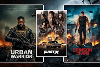 design unique movie poster film poster modern poster design and flyer design