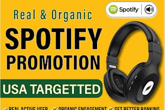 do USA music promotion, spotify music promotion