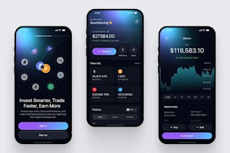 develop forex trading app investment app trading bot app crypto trading app