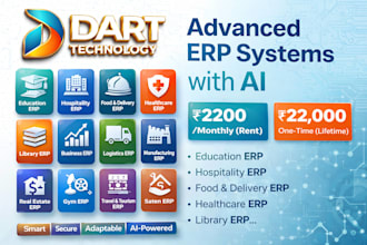 develop custom erp system with ai for your business