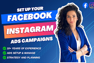 set up facebook and instagram ads campaigns