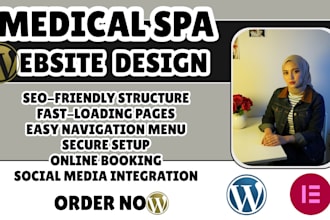 medical spa webs itemed spa websitebeauty clinic website aesthetic clinic we