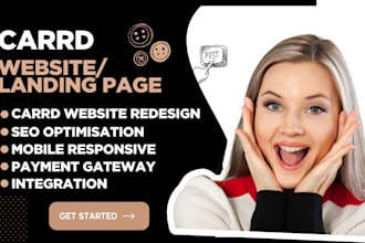 do carrd website carrd landing page design carrd redesign carrd website redesign