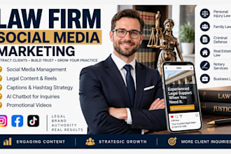 grow your law firm legal attorney social media to attract more legal clients