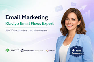 set up advanced klaviyo email marketing flows klaviyo email design shopify sales