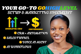 be your ghl quiz expert ghl website go high level landing page ghl sales funnel