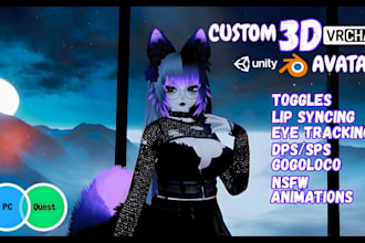 create vrchat avatar vrc avatar vr character vr avatar nsfw avatar furry avatar