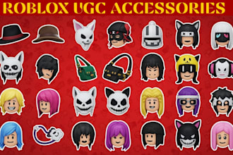 create roblox ugc accessories roblox wearables roblox game assets 3d model