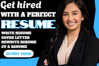 write and format resume cover letter with cv for executive entry level job