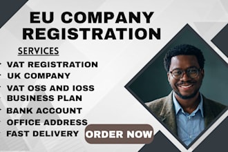 do company registration in eu UK estonia italy poland france and germany vat
