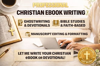be christian ebook, christian book, daily devotional, book editor ebook writer