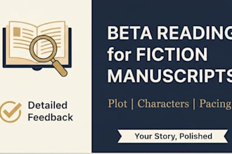 read your fiction manuscript and provide detailed feedback