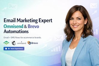 setup omnisend and brevo email automation flows with sms omnisend newsletter