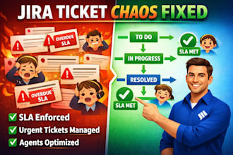fix jira service management ticket chaos and enforce slas