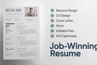 design  resume, CV cover letter resume design cv design cover resume redesign