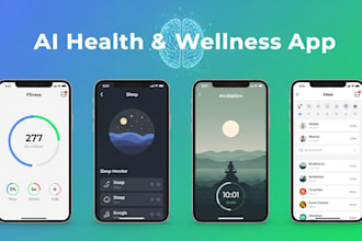 build your ai powered health wellness app for ios  android