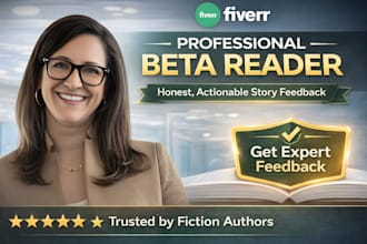 be your romance beta reader or fantasy beta reader, and alpha reader