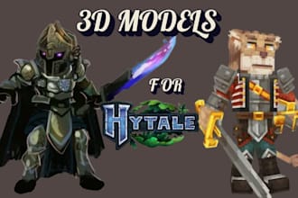 create custom hytale models and characters for your project