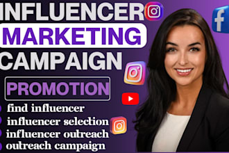 manage instagram influencer research outreach marketing campaign