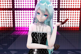 prorig or fix any 3d model for vrchat, mmd, vroid, vrm, vtuber, koikatsu, warudo