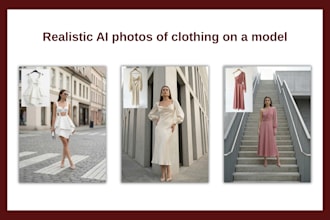 create custom ai models for clothing and other products