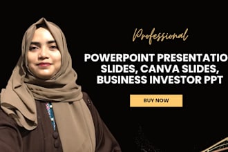 powerpoint presentation, canva slides, business investor PPT