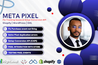 set up, fix meta pixel and conversion API for accurate data