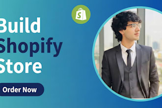 design a shopify dropshipping store website as shopify partner