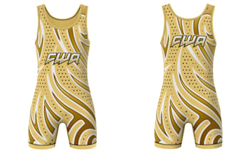 do custom wrestling singlet and sportswear custom design
