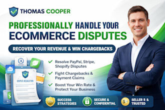 professionally handle your ecommerce dispute and chargeback